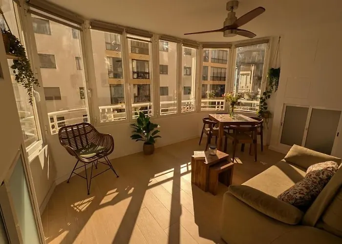 Frente A La Playa - Terraza Con Vistas - 2 Hab 2 Banos 公寓 卡尔佩