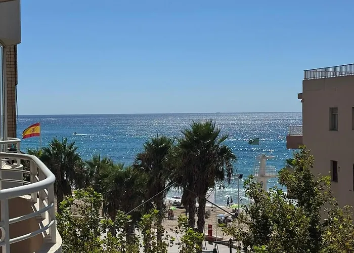 Frente A La Playa - Terraza Con Vistas - 2 Hab 2 Banos 卡尔佩